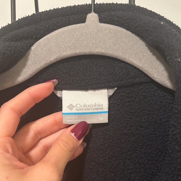 Columbia Black Full-Zip Fleece Jacket - Picture 3 of 5